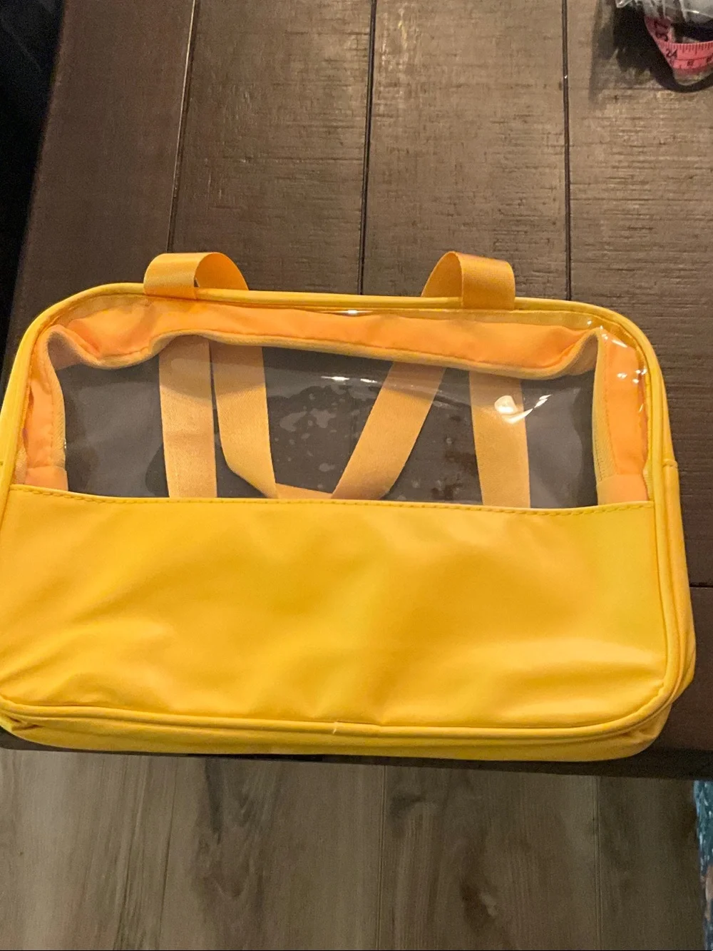Yellow Clear VACAY Travel Tote - Picture 2 of 5